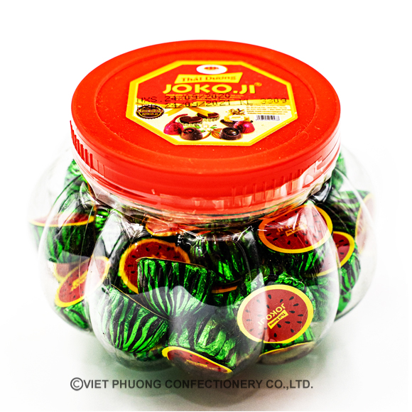 SOCOLA Dưa Hấu Xanh hũ 330g