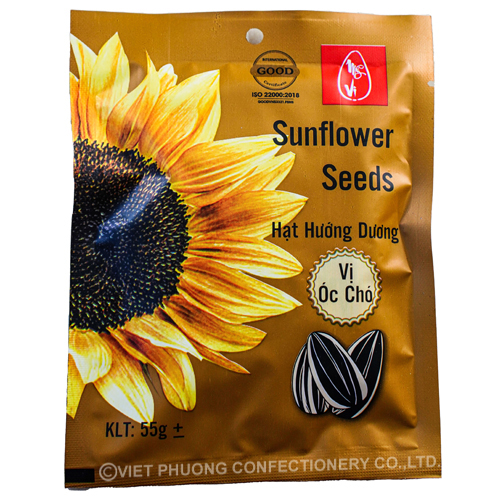 Hạt Hướng Dương vị Óc Chó gói 55g